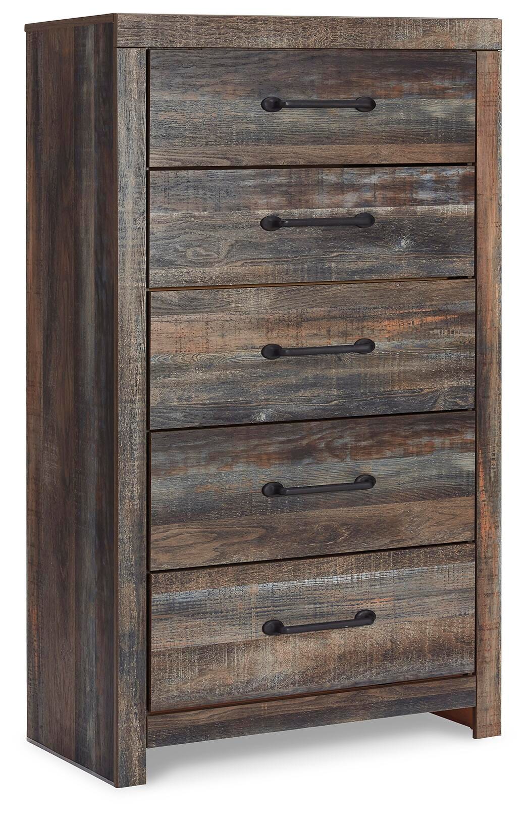 Drystan Chest of Drawers in Multi, angle view