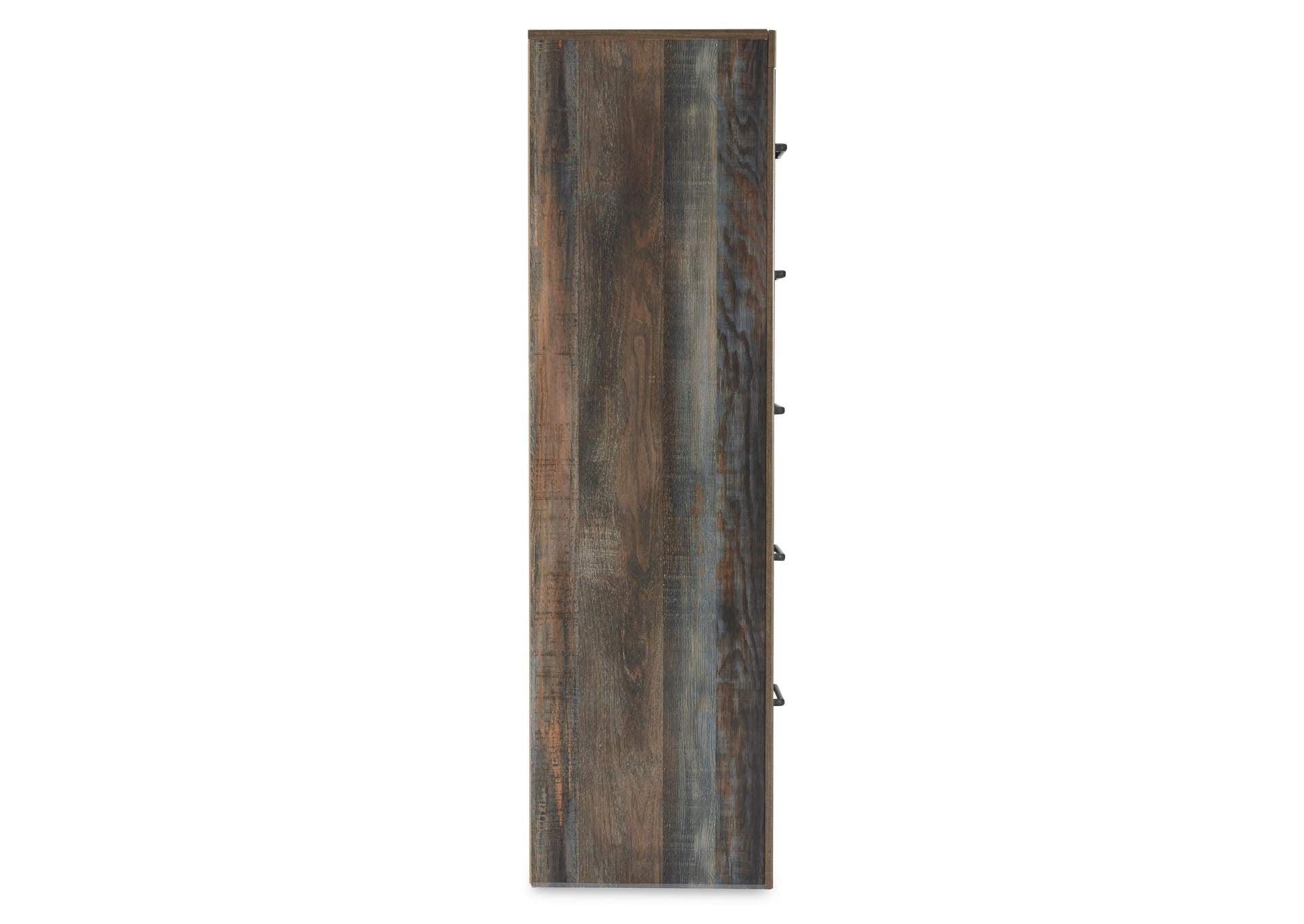 Drystan King Panel Bed with Chest and Nightstand side view