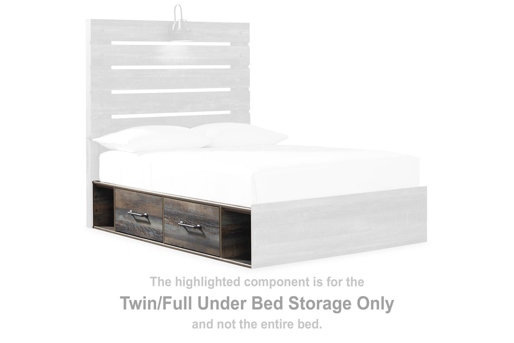 Drystan Full Bookcase Bed with 4 Storage Drawers - image 9