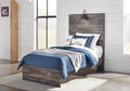 Drystan Twin Panel Bed in Multi