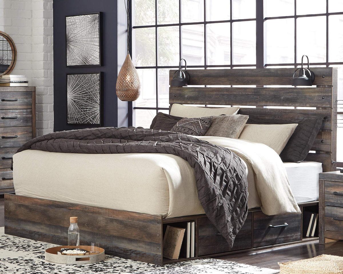 Drystan King Panel Bed with 4 Storage Drawers - image 2