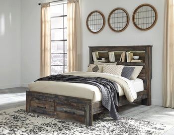 Drystan Queen Bookcase Bed with 2 Storage Drawers - additional image 4