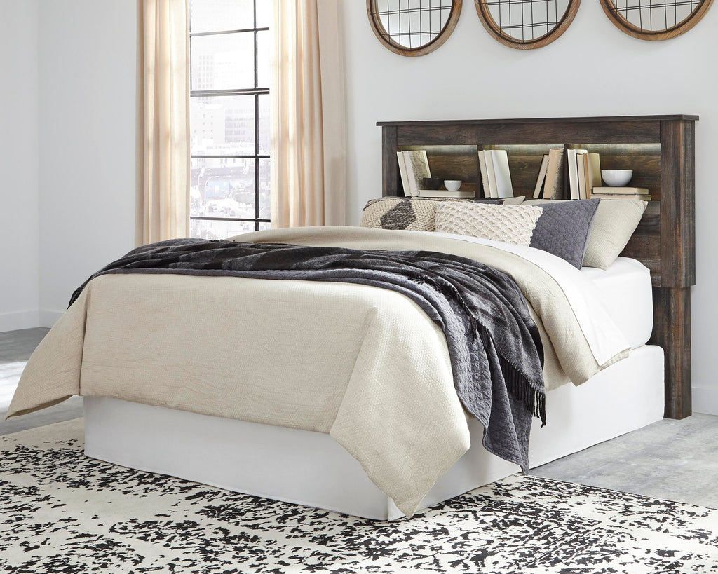 Drystan Queen Bookcase Bed with 2 Storage Drawers - image 13