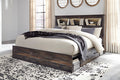 Drystan King Bookcase Bed with 2 Storage Drawers - image 1