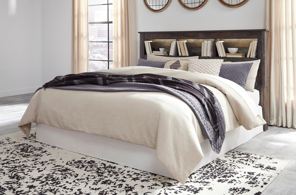 Drystan King Bookcase Bed with 4 Storage Drawers - image 14