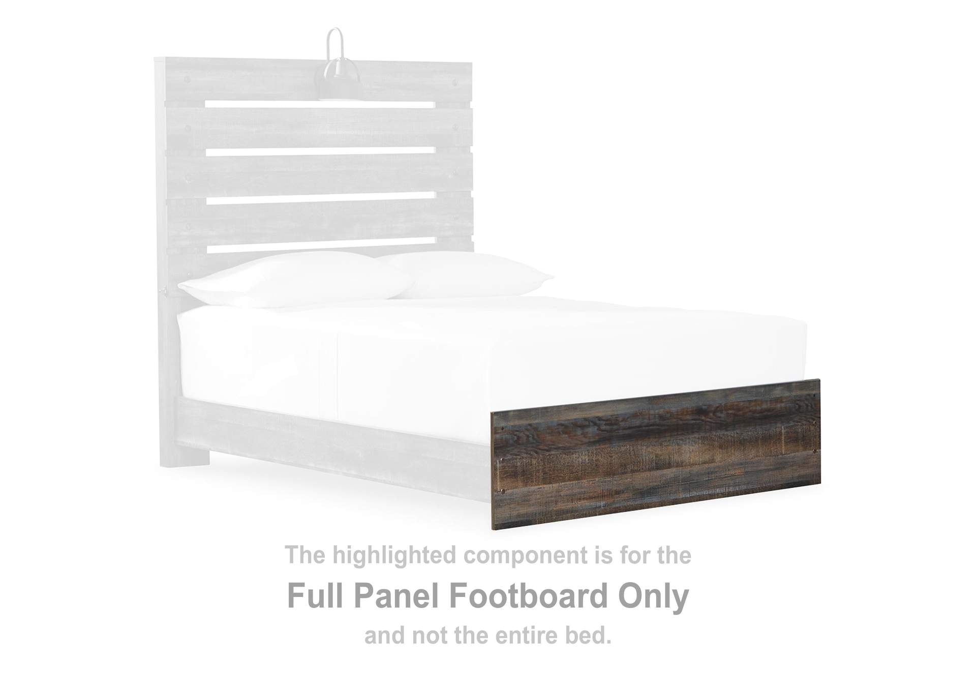 Drystan Full Panel Bed with Nightstand