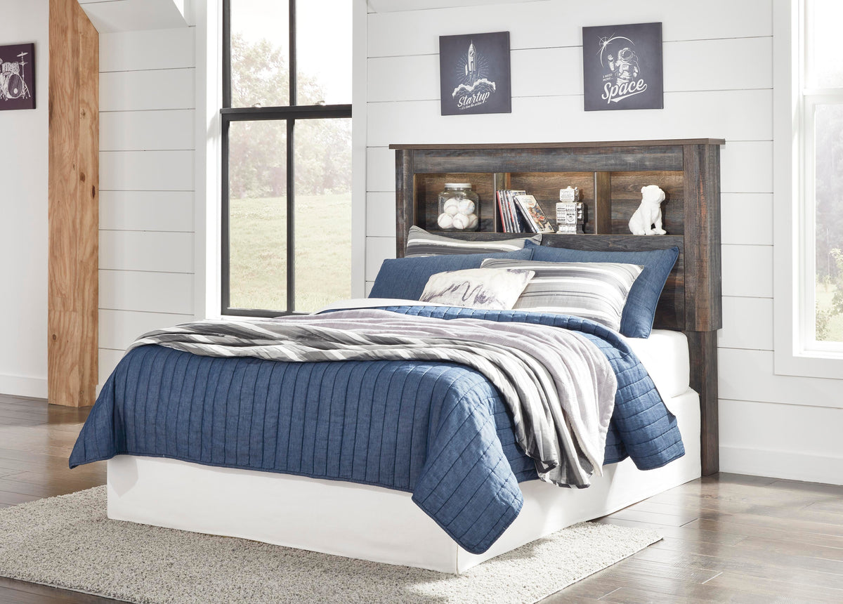 Drystan Full Bookcase Bed with 2 Storage Drawers - image 18