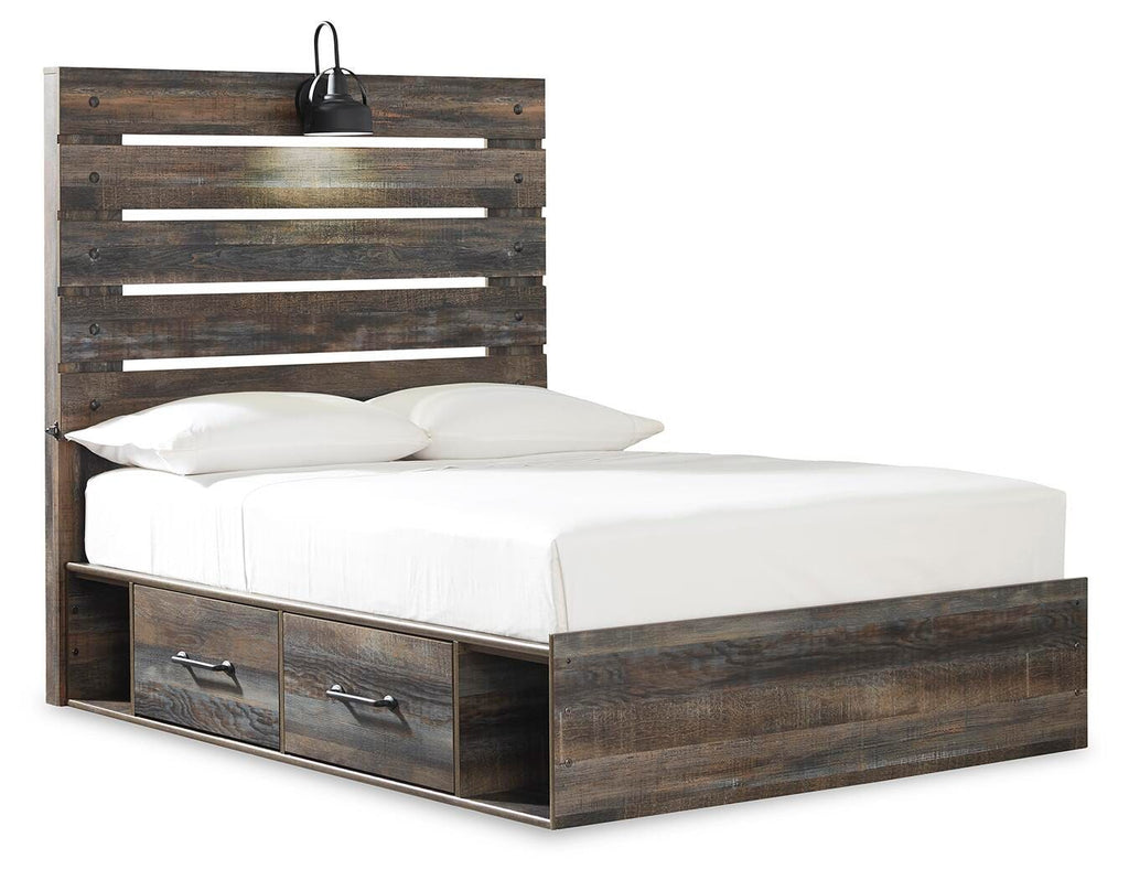 Drystan Full Panel Bed with 4 Storage Drawers - image 3