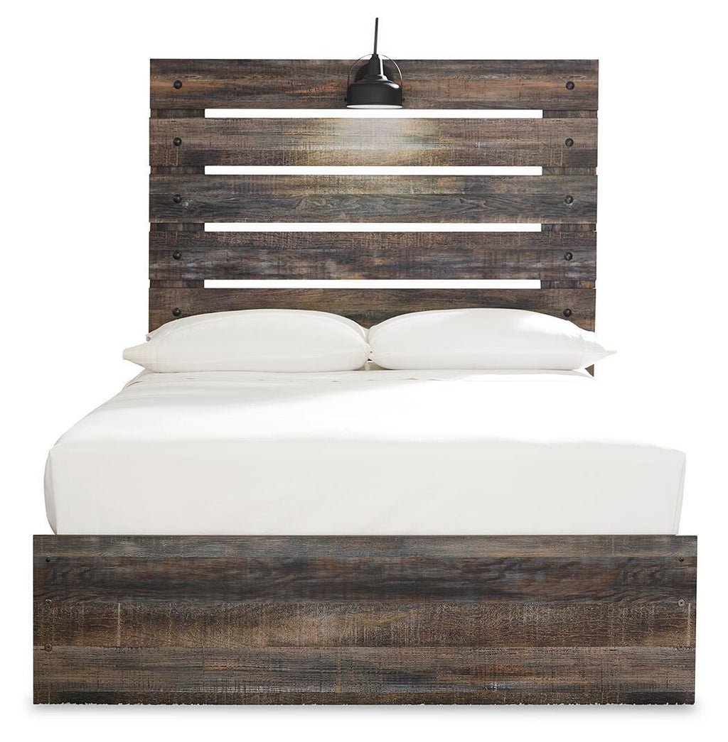 Drystan Full Panel Bed with 4 Storage Drawers - image 4