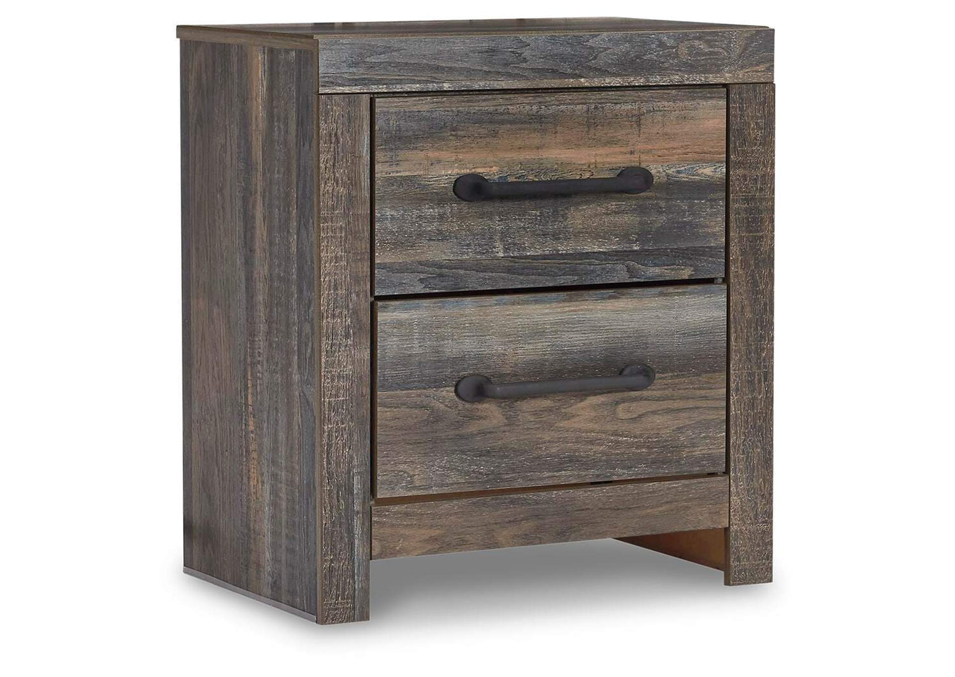 Drystan Full Panel Bed with 4 Storage Drawers with Mirrored Dresser, Chest and Nightstand