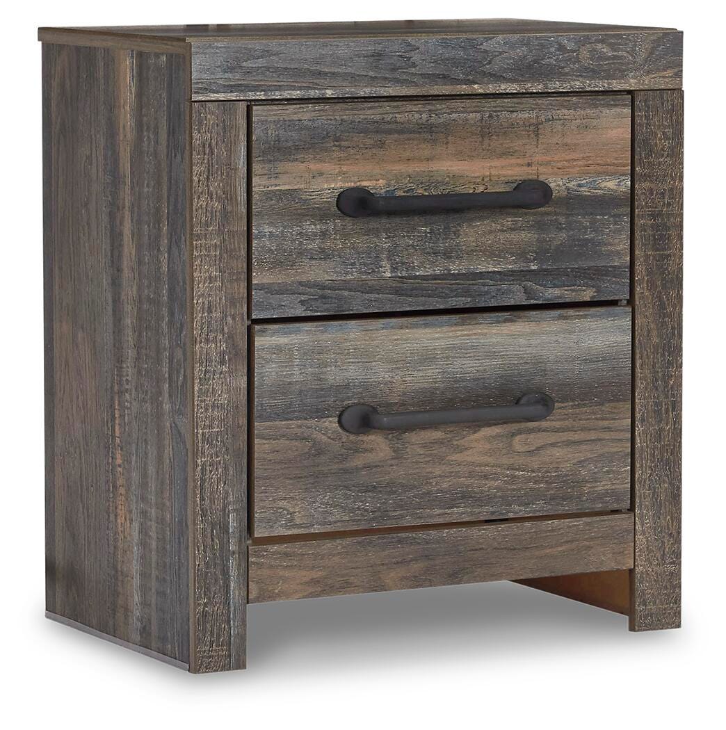 Drystan Nightstand in Multi, angle view