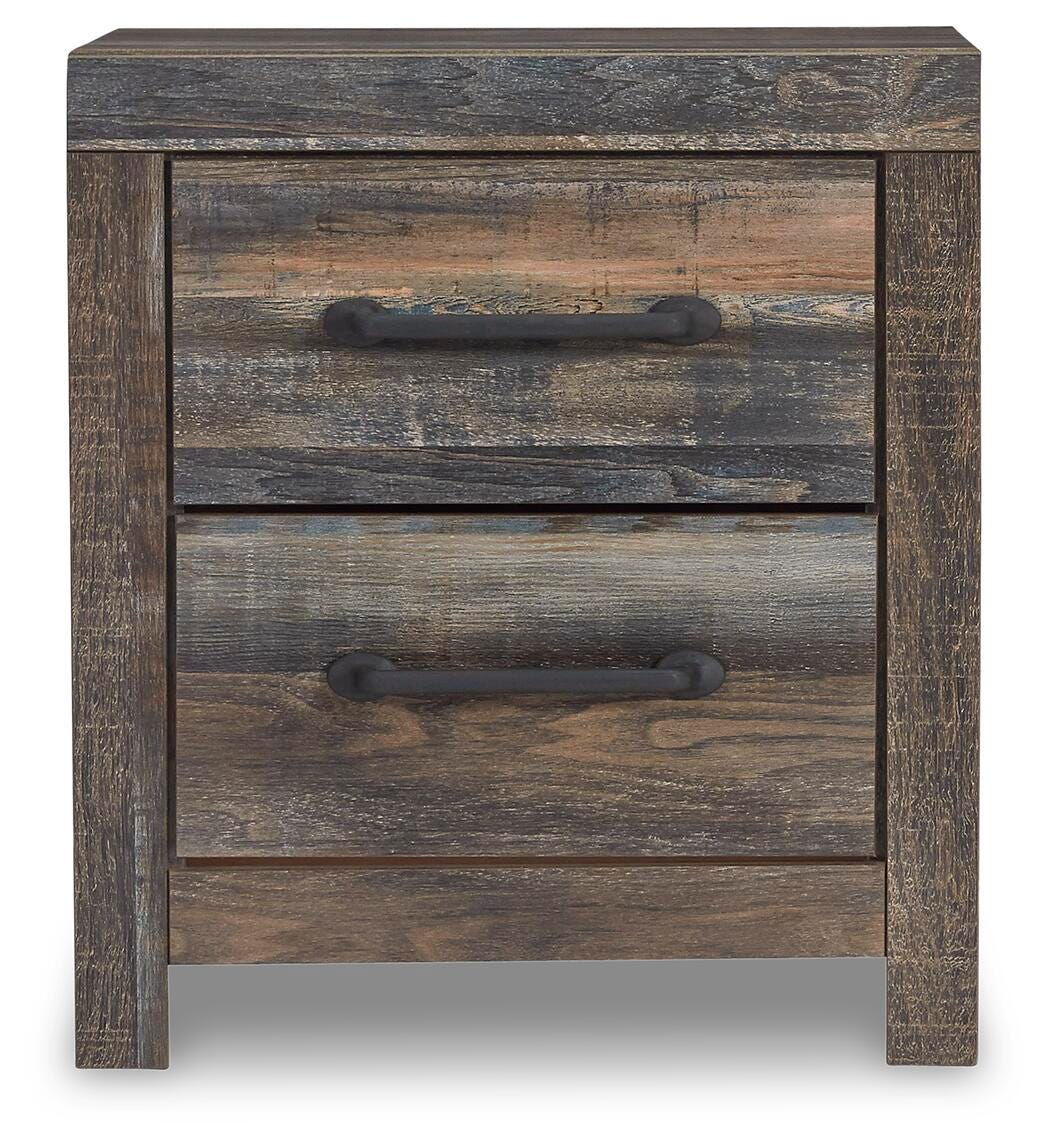 Drystan Nightstand in Multi, front view