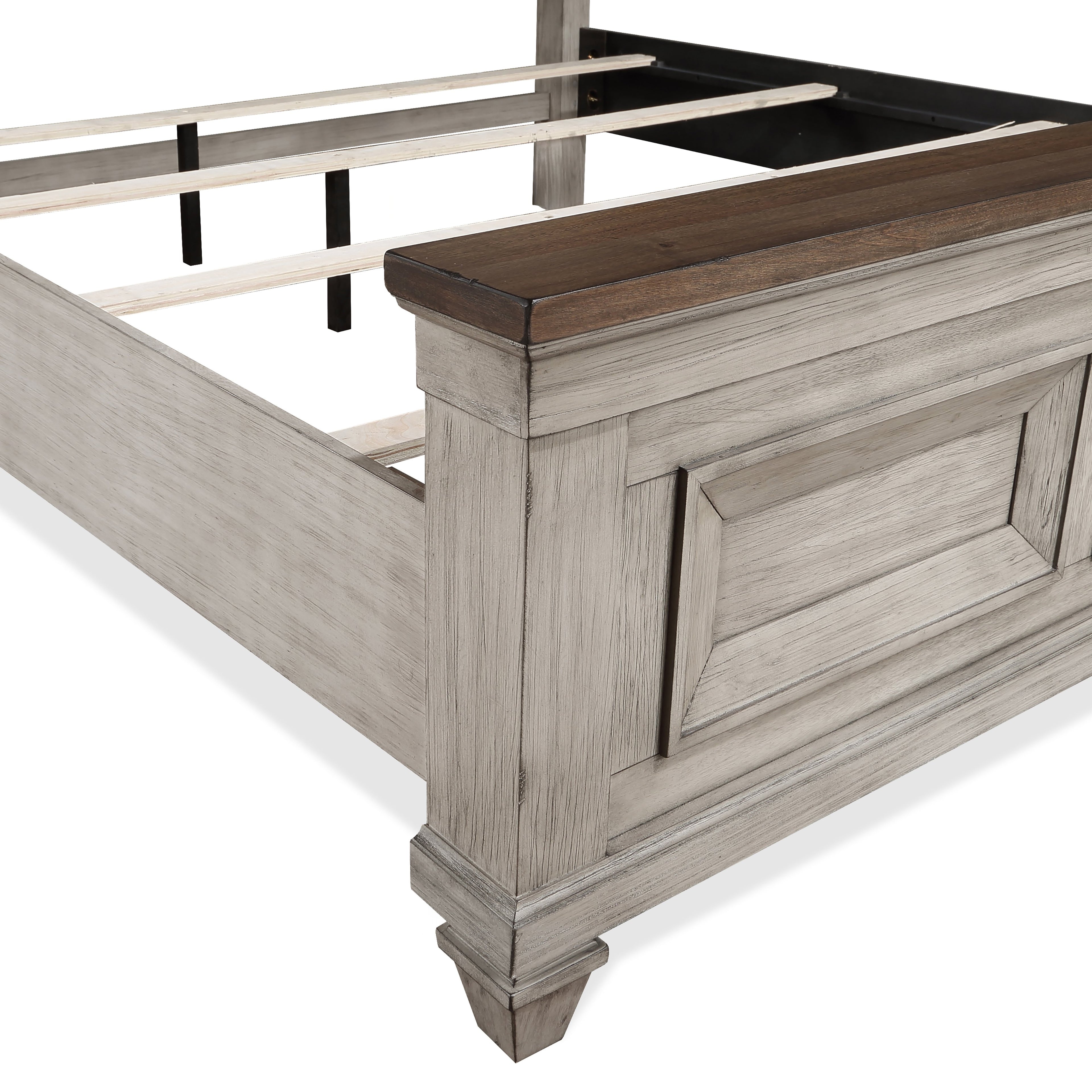 Mariana Queen Bed - Vintage Creme