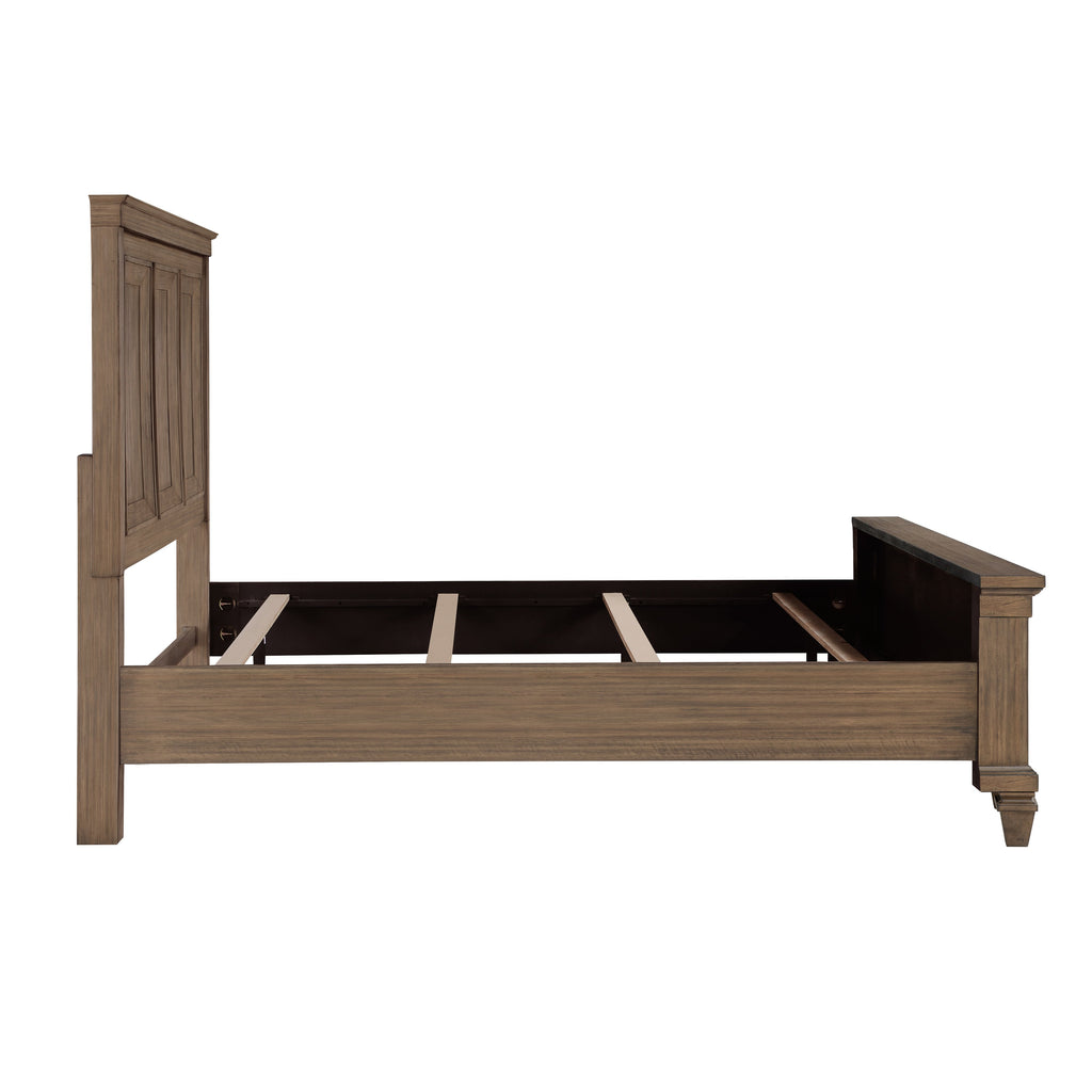 Mariana King Bed - Vintage Mocha