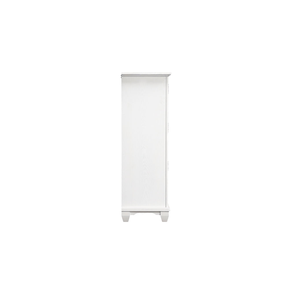 Jamestown Door Chest- White