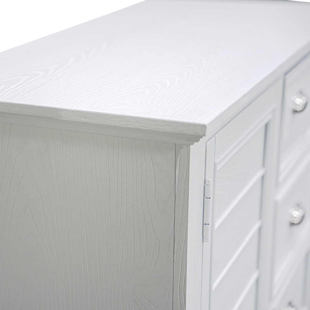 Jamestown Door Chest- White
