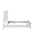 Jamestown 6''6" 6''0" K King Bed - White