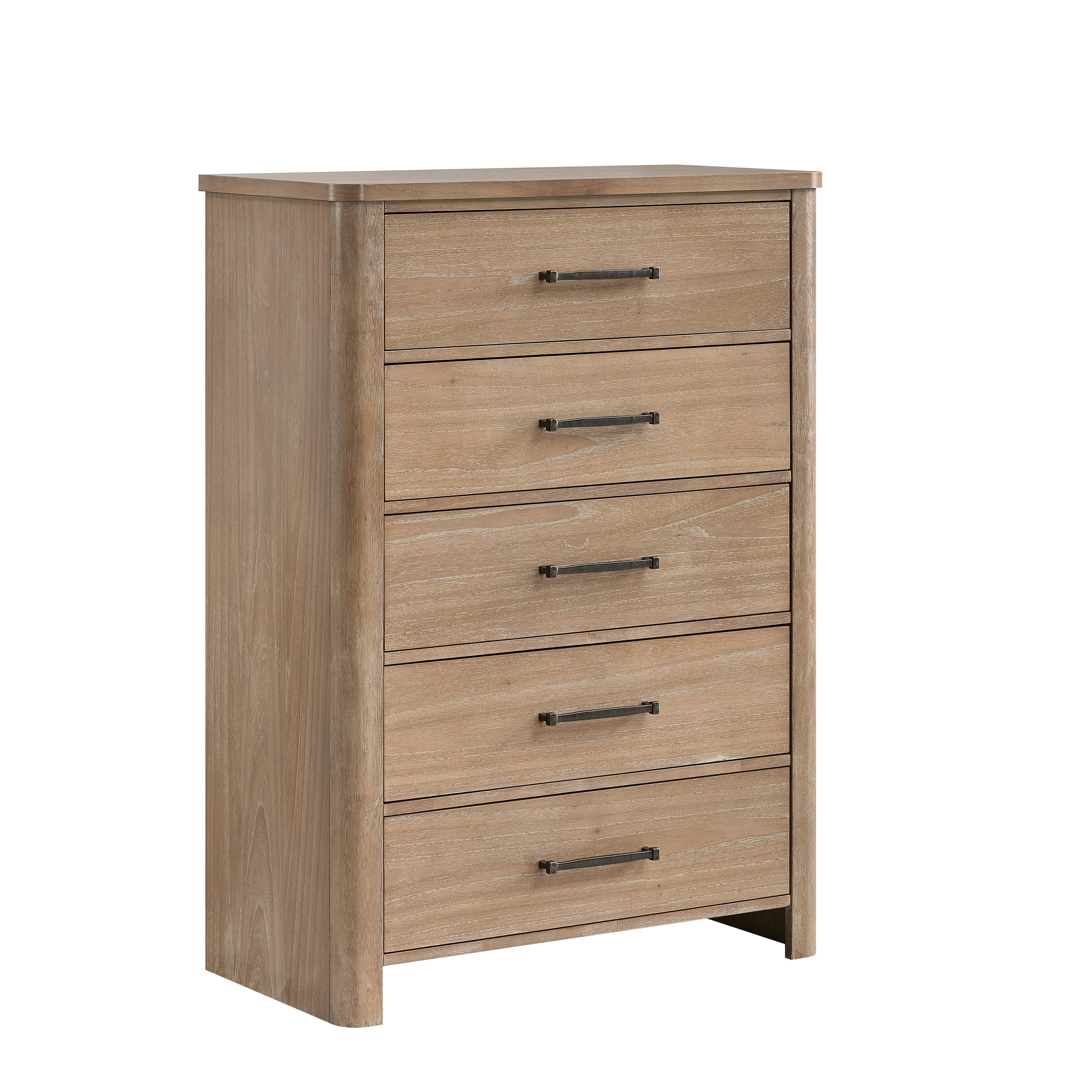 Anika 5 Drawer Chest-Natural