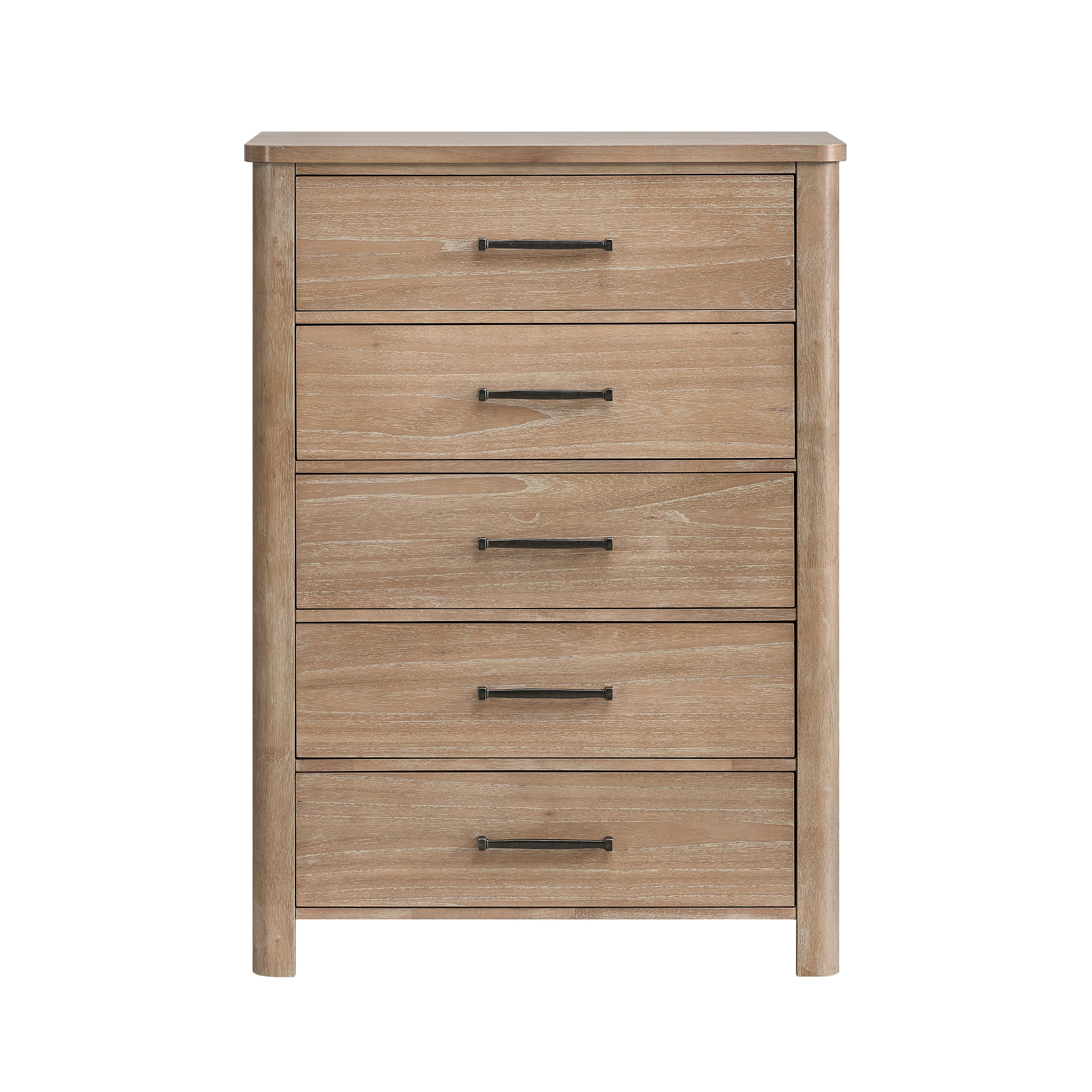 Anika 5 Drawer Chest-Natural