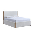 Anika Upholstered Cal King Bed - White