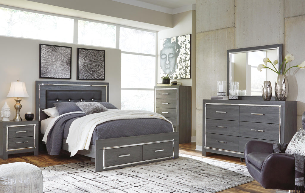 Lodanna Dresser in Gray, alternate view 7