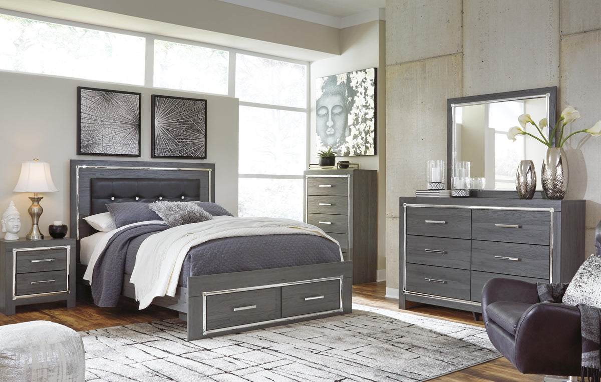 Lodanna Dresser in Gray, alternate view 7