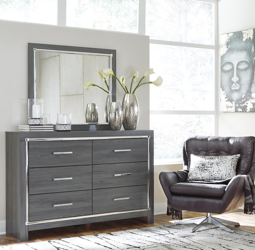 Lodanna Dresser in Gray, alternate view 4