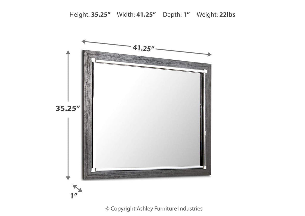 Lodanna Bedroom Mirror dimensions