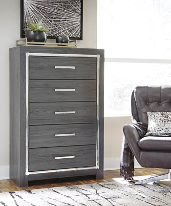Lodanna Chest of Drawers in Gray