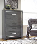 Lodanna Chest of Drawers in Gray