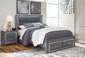 Lodanna Queen Panel Bed with 2 Storage Drawers - image 1