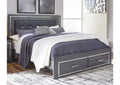 Lodanna King Panel Bed with 2 Storage Drawers room view