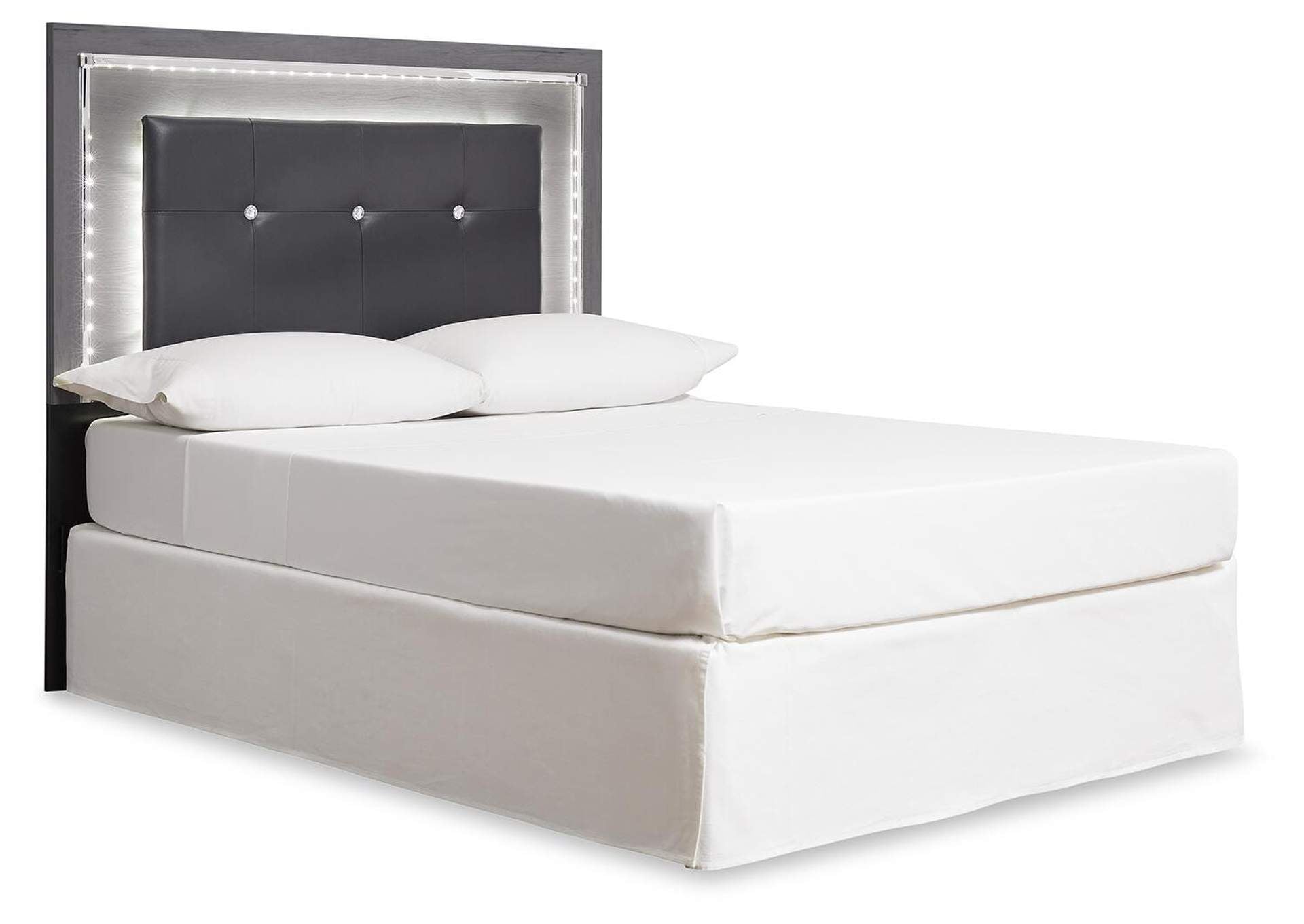 Lodanna Full Panel Bed with 2 Storage Drawers