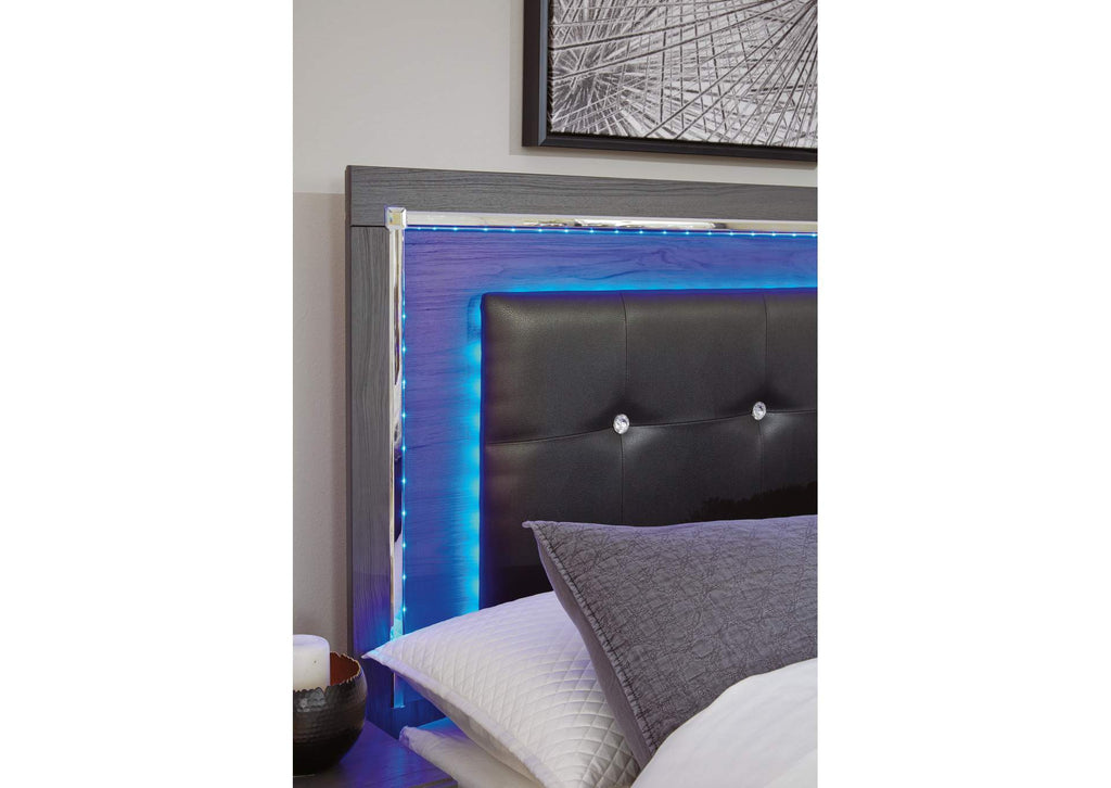 Lodanna Queen Panel Bed with 2 Storage Drawers