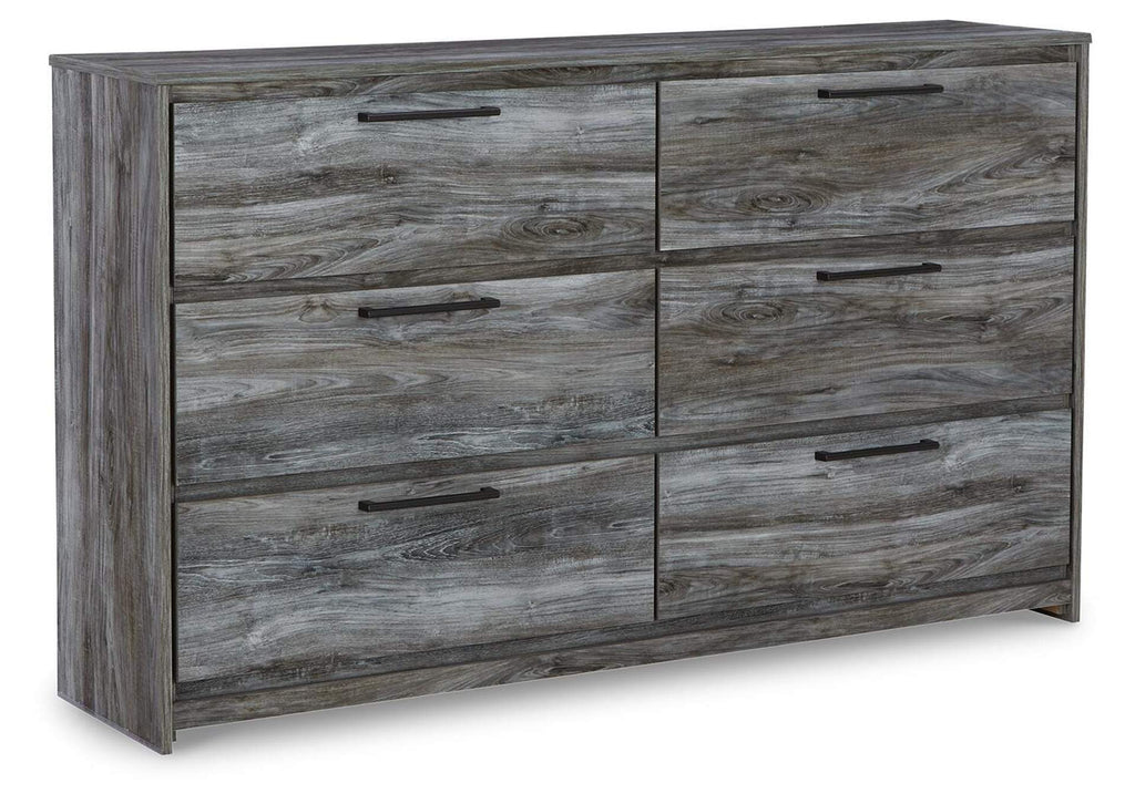 Baystorm King Panel Headboard Bed with Dresser