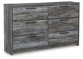 Baystorm King Panel Headboard Bed with Dresser