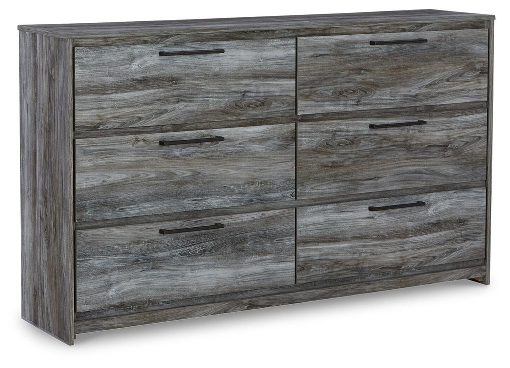 Baystorm Dresser in Gray, angle view