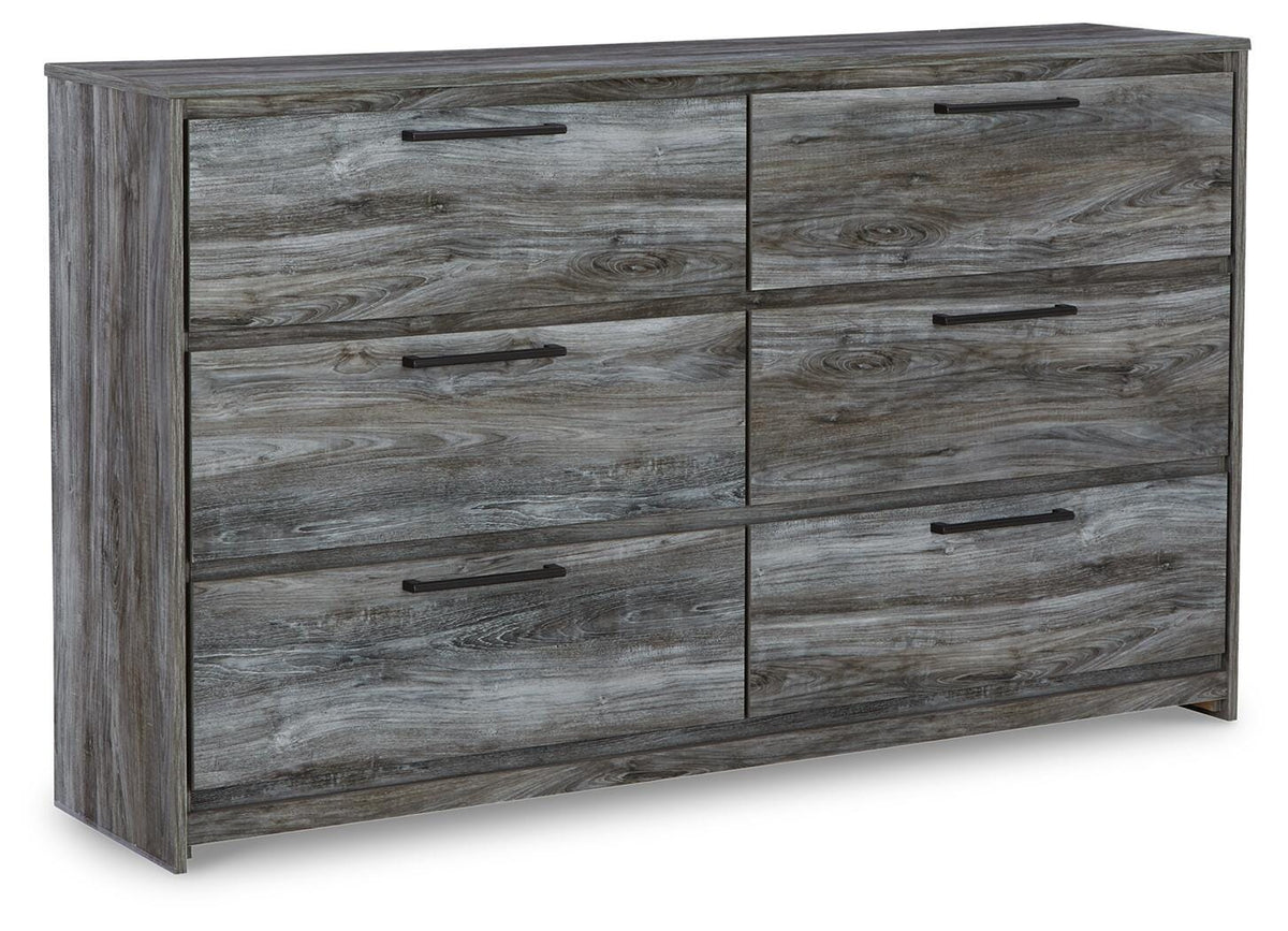 Baystorm Dresser in Gray, angle view