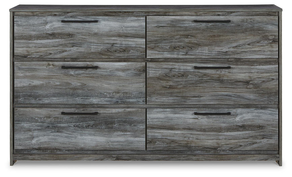 Baystorm Dresser in Gray, front view