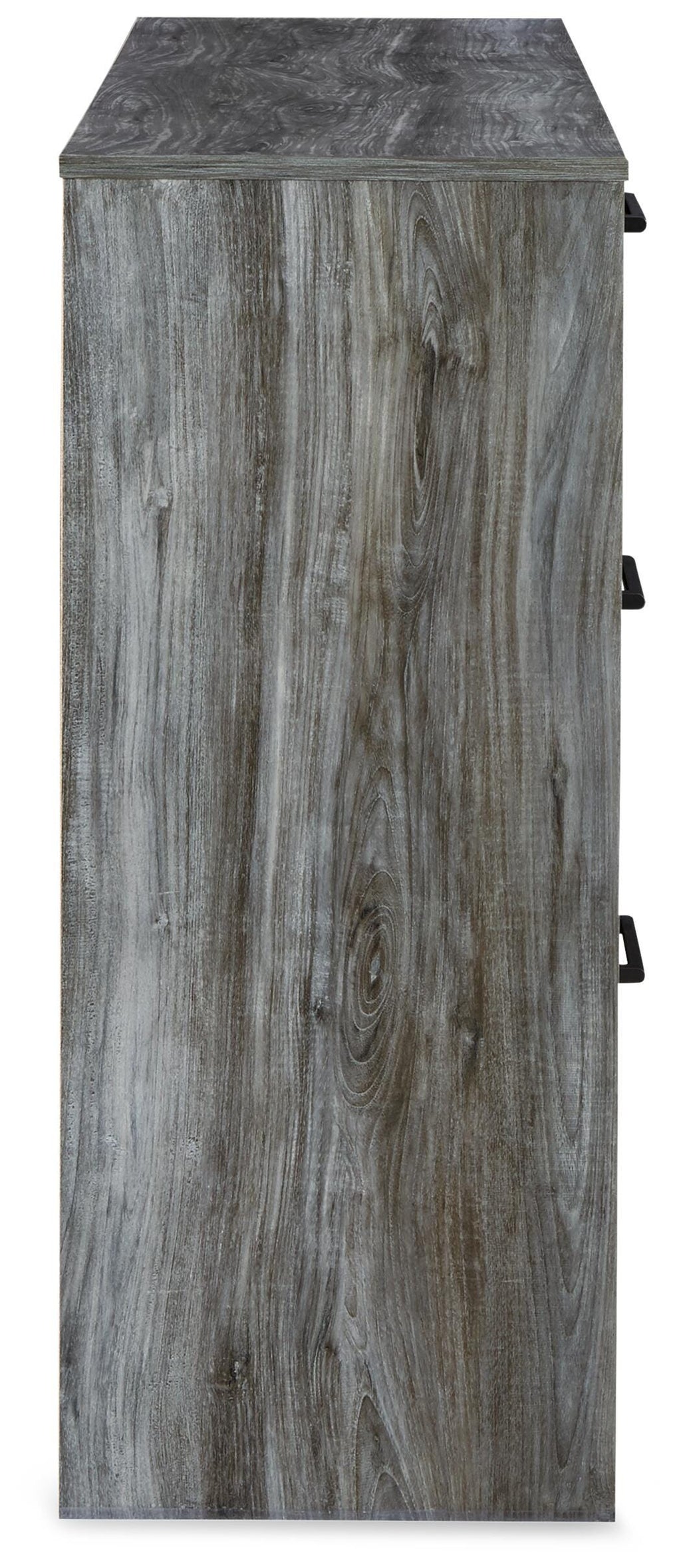 Baystorm Dresser in Gray, side view