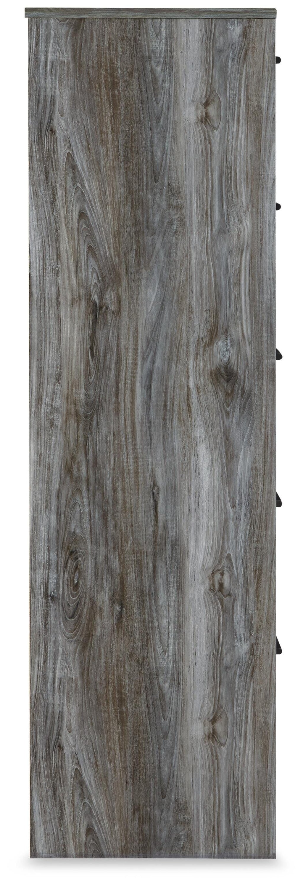 Baystorm Chest of Drawers in Gray, side view