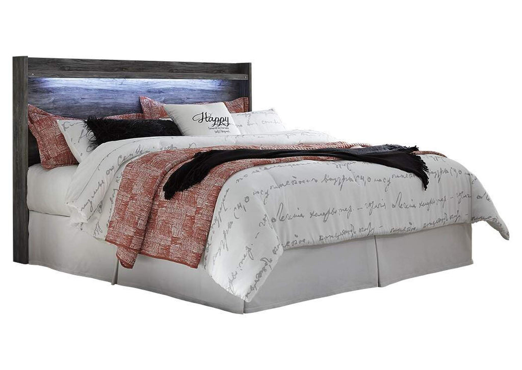 Baystorm King Panel Headboard Bed with Dresser