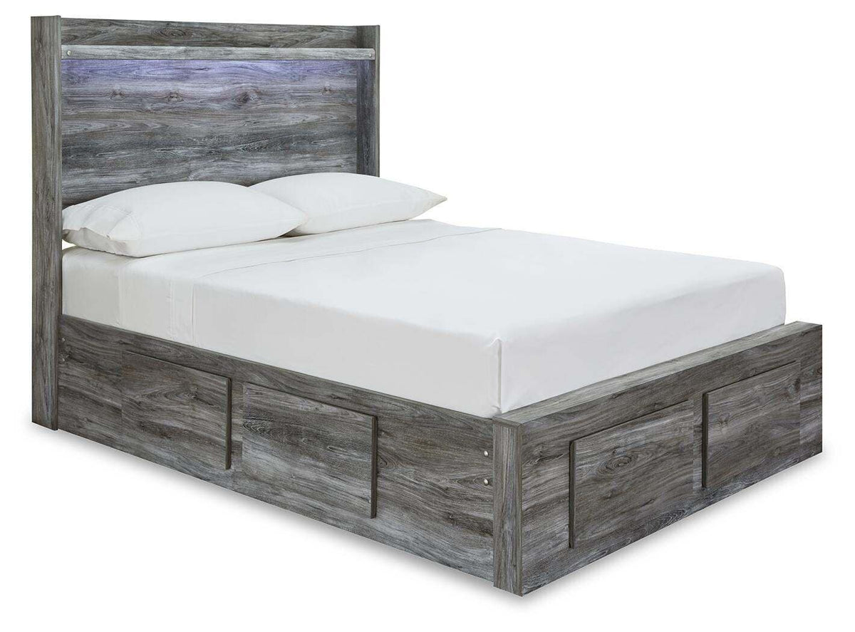 Baystorm Full Panel Bed with 4 Storage Drawers - image 3