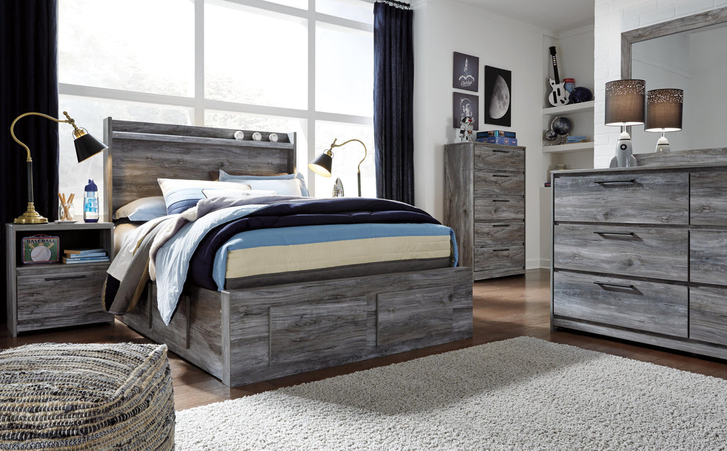 Baystorm Full Panel Bed with 4 Storage Drawers - image 4