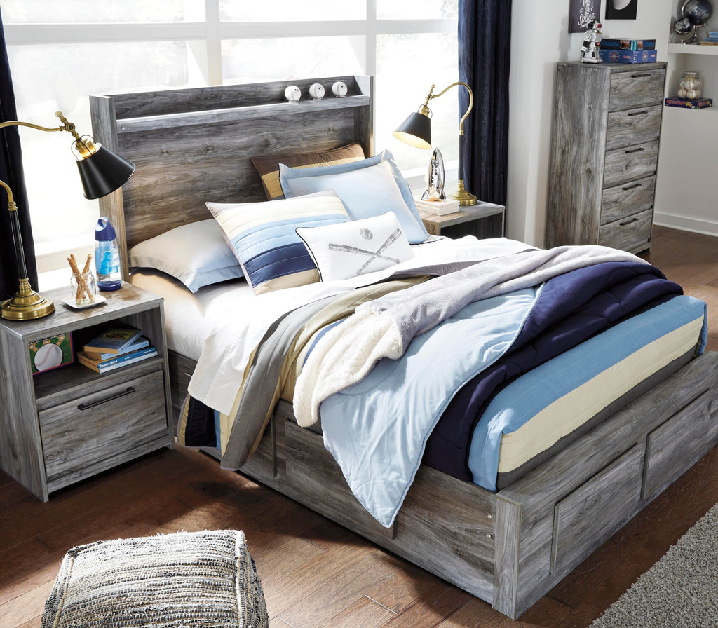 Baystorm Full Panel Bed with 6 Storage Drawers - image 8