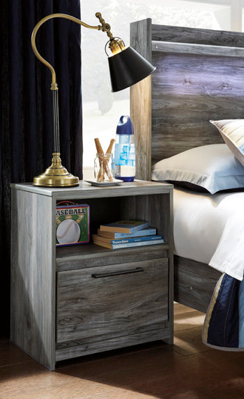 Baystorm Nightstand in Gray