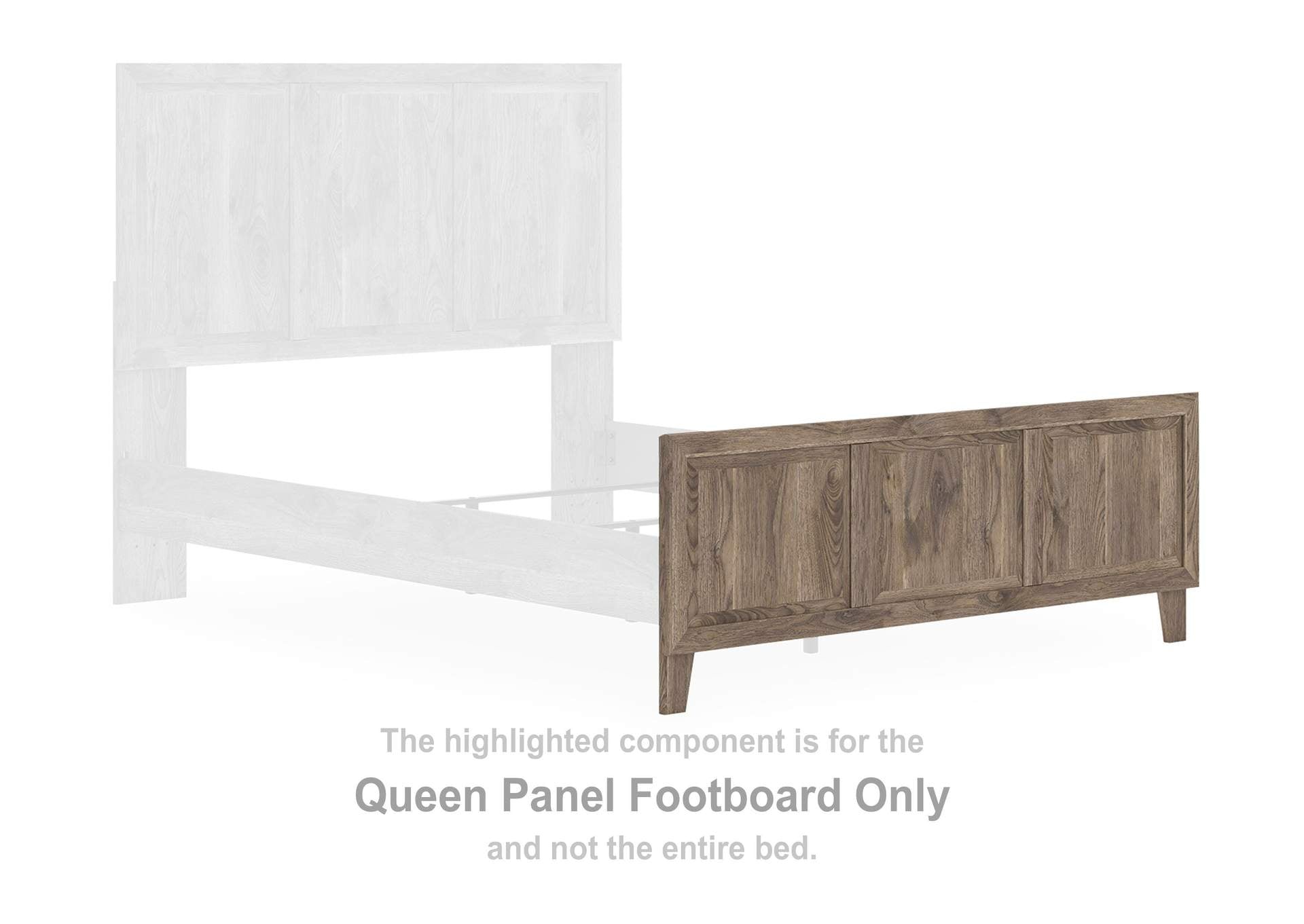 Rusticott Queen Panel Bed