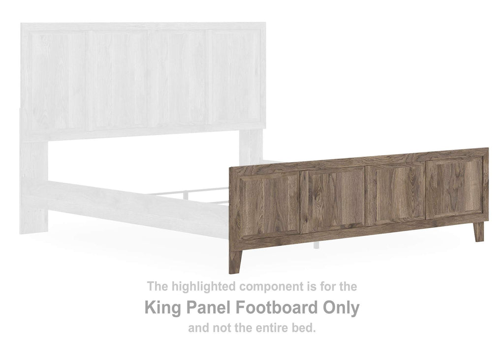 Rusticott King Panel Bed