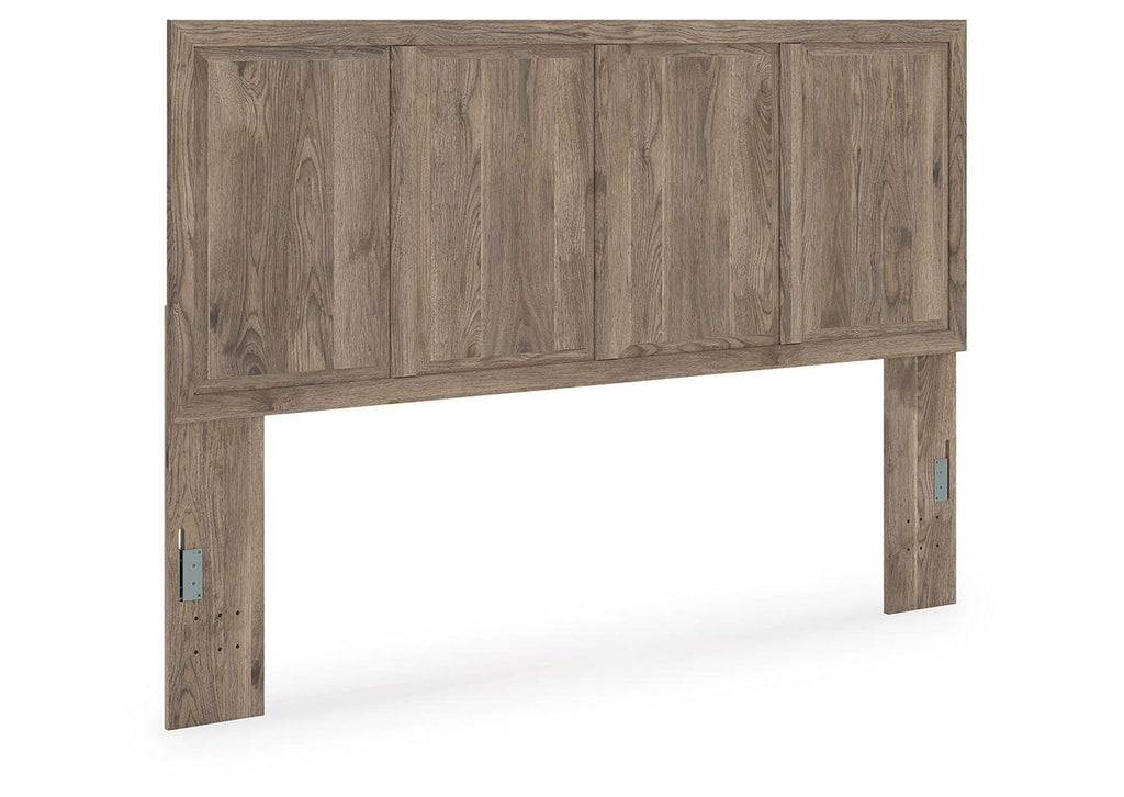 Rusticott King Panel Bed angled view