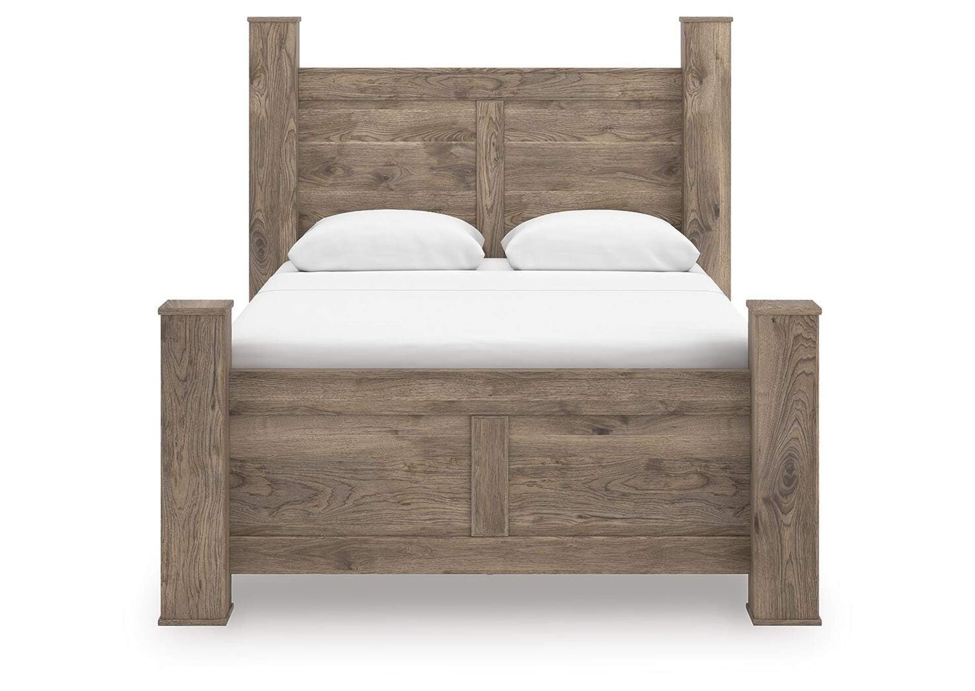 Rusticott Queen Poster Bed